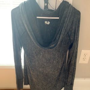 Free People cowl neck sweater